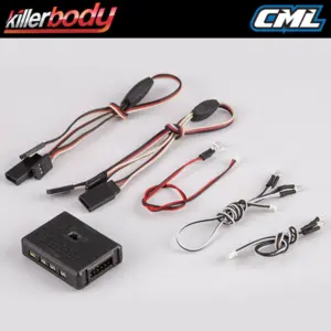 Killerbody Led Unit W/Control Box 5 (4x3mm Leds, 1x5mm Led) – RC Cars