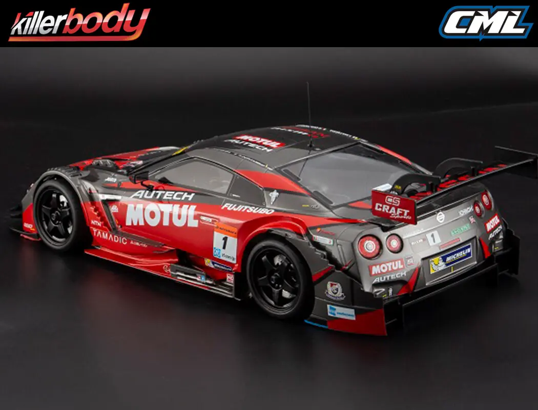 Killerbody Nissan Motul Autech Gt-R 2016 Clear Body Set – RC Cars