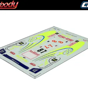 Killerbody Subaru Impreza WRC 2007 Racing Decal Sheet – RC Cars