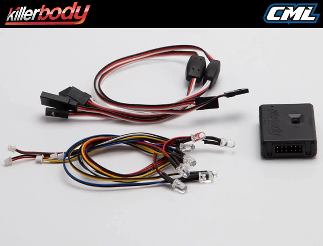 Killerbody Led Unit Set W/Control Box (9 Leds) – RC Cars