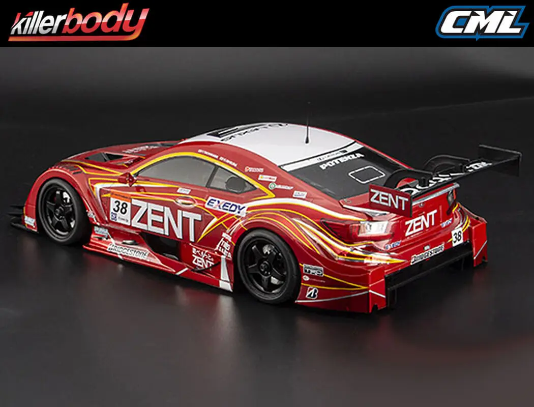 Killerbody Zent Cerumo Rc F Clear Bodyshell 1/10th – RC Cars