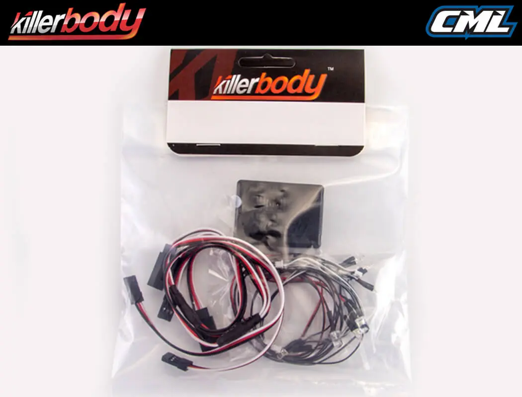 Killerbody 13 Led Unit Set W/Control Box – RC Cars
