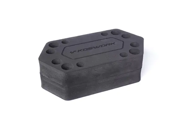 Foam Car Maintenance Stand H60 206x110mm (Off-Road 1:10) Koswork
