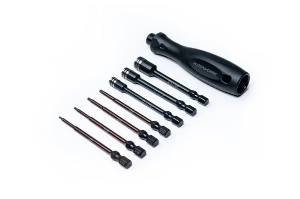 Koswork Ae Rc10 Standard Hex Wrench Nut Driver Tool Set (7pcs)