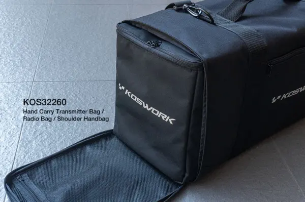 Koswork 1/10 Racing Bag (W/Radio Bag & 2 Car Cases) (65x26x31cm) – view 5