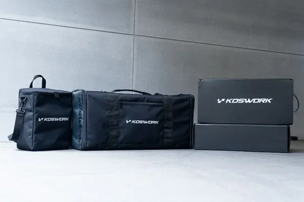 Koswork 1/10 Racing Bag (W/Radio Bag & 2 Car Cases) (65x26x31cm) – view 9