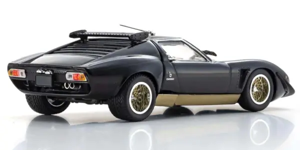 Kyosho 1:43 Lamborghini Miura SVR 1970 Black-Gold – view 2