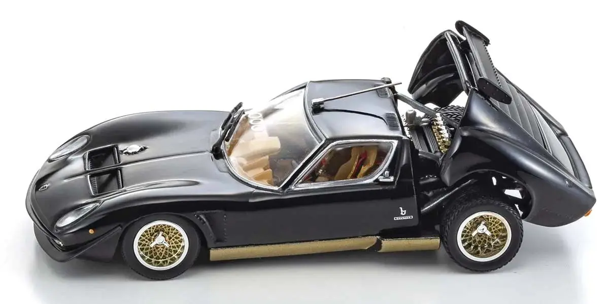 Kyosho 1:43 Lamborghini Miura SVR 1970 Black-Gold – Kyosho Parts