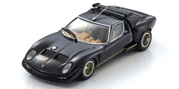 Kyosho 1:43 Lamborghini Miura SVR 1970 Black-Gold – view 9