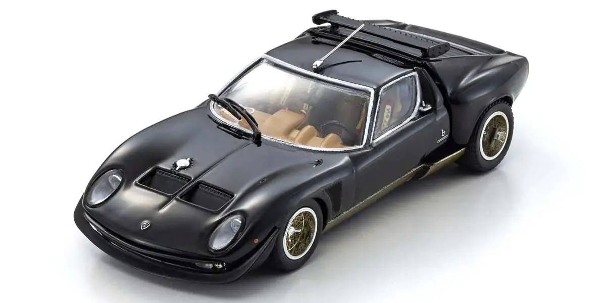 Kyosho 1:43 Lamborghini Miura SVR 1970 Black-Gold – Kyosho Parts