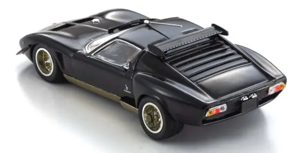 Kyosho 1:43 Lamborghini Miura SVR 1970 Black-Gold – view 10