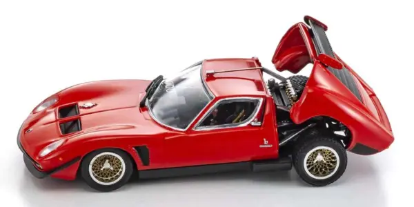 Kyosho 1:43 Lamborghini Miura SVR 1970 Red – view 3