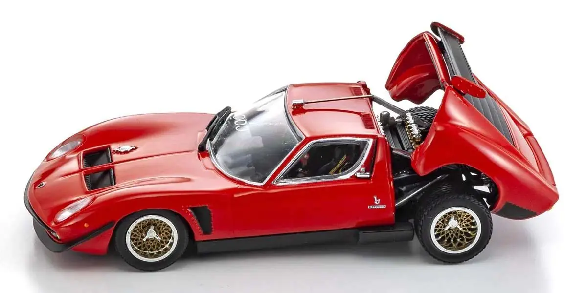 Kyosho 1:43 Lamborghini Miura SVR 1970 Red – Kyosho Parts