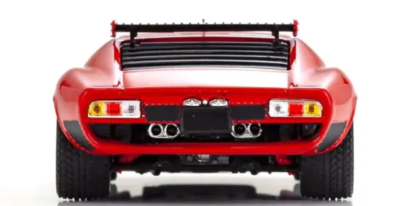 Kyosho 1:43 Lamborghini Miura SVR 1970 Red – view 6