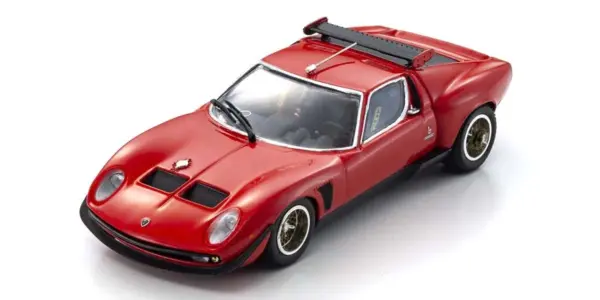 Kyosho 1:43 Lamborghini Miura SVR 1970 Red – view 9