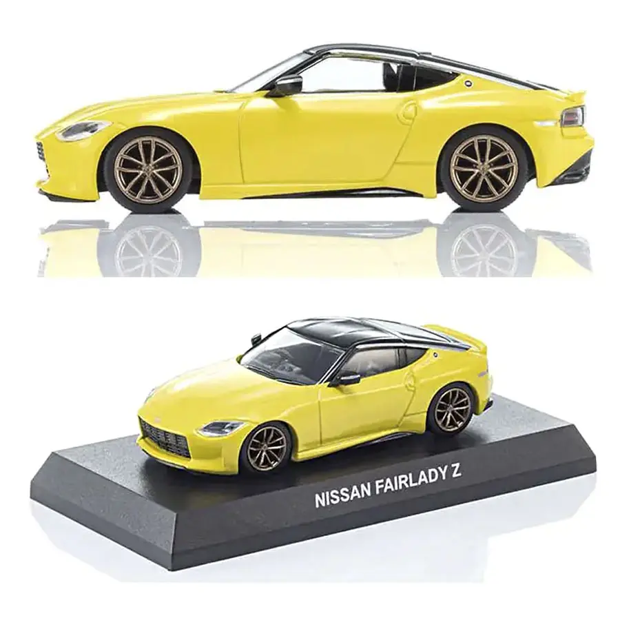 Kyosho 1:64 Nissan Fairlady -Z Book Type - Yellow – Kyosho Parts