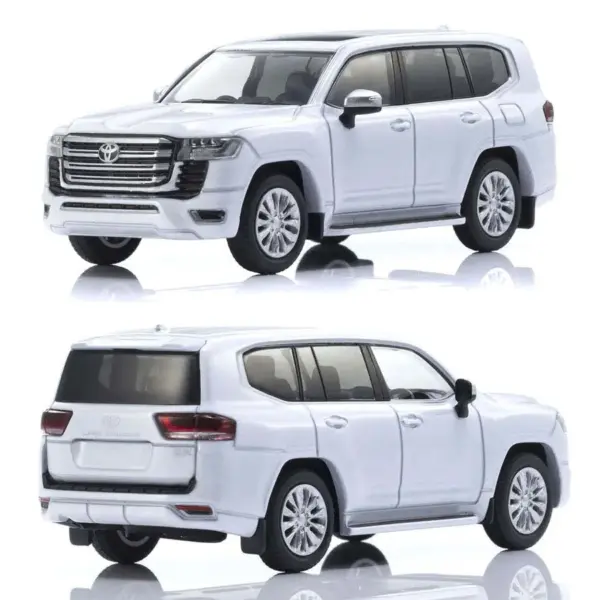 Kyosho 1:64 Toyota Land Cruiser 300 Book Type - White – view 2