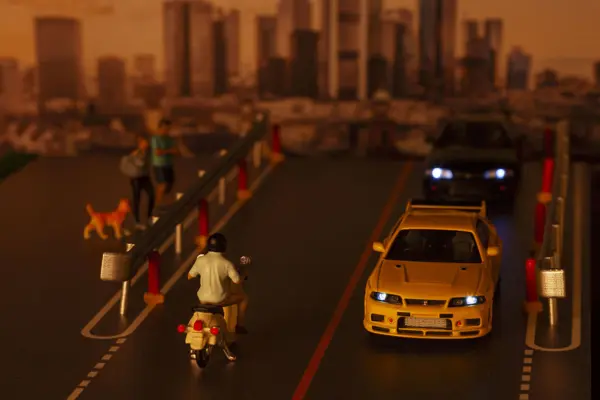 Kyosho Motn LED System 1:64 Nismo 400R yellow – view 7