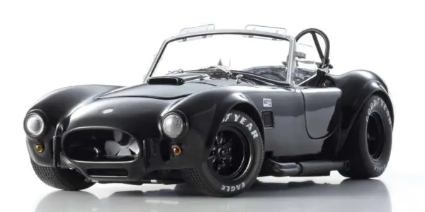 Kyosho 1:18 Shelby Cobra 427 S/C Spider 1962 Black – view 4