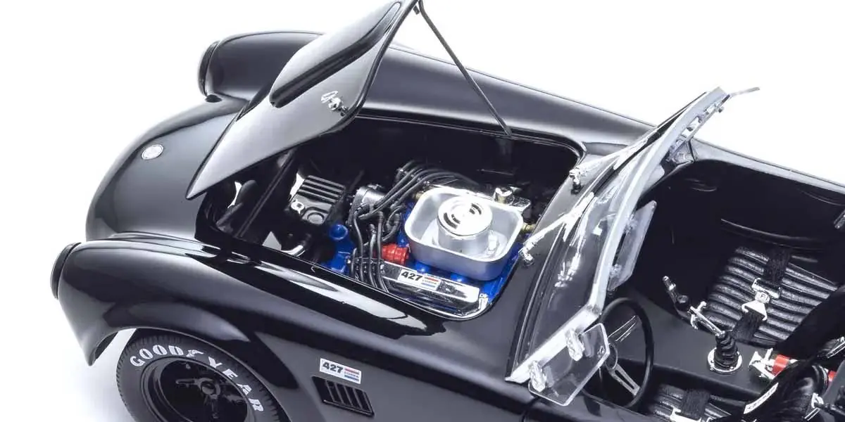 Kyosho 1:18 Shelby Cobra 427 s/C Spider 1962 Black – RC Cars