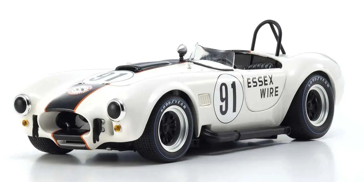 Kyosho 1:18 Shelby Cobra 427 S/C Essex Wire Bridgehampton 1965 nr.91 – RC Cars
