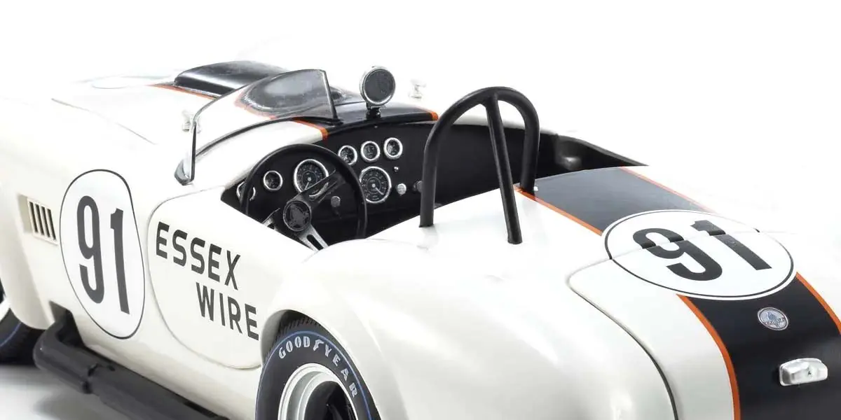Kyosho 1:18 Shelby Cobra 427 S/C Essex Wire Bridgehampton 1965 nr.91 – RC Cars
