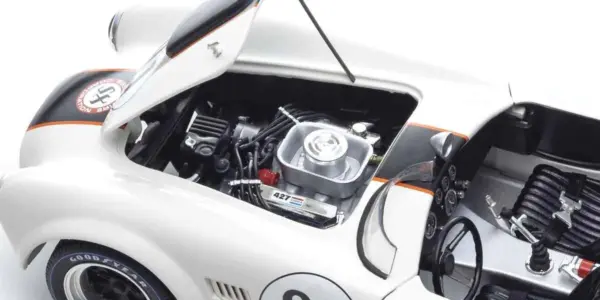 Kyosho 1:18 Shelby Cobra 427 S/C Essex Wire Bridgehampton 1965 nr.91 – view 6