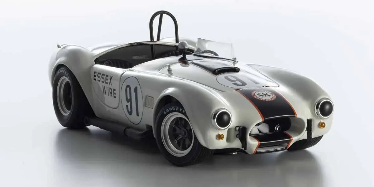 Kyosho 1:18 Shelby Cobra 427 S/C Essex Wire Bridgehampton 1965 nr.91 – RC Cars