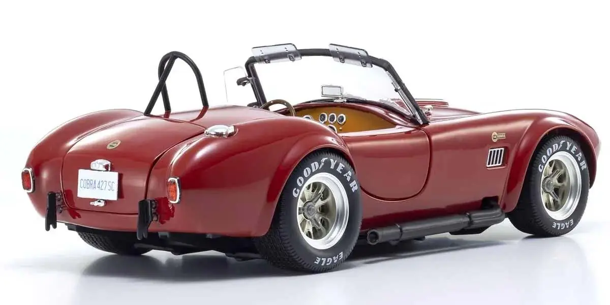 Kyosho 1:18 Shelby Cobra 427 s/C Spider 1962 Red – Diecast static models