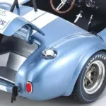 Kyosho 1:18 Shelby Cobra 427 S/C Spider 1962 Light Blue-White – Diecast static models