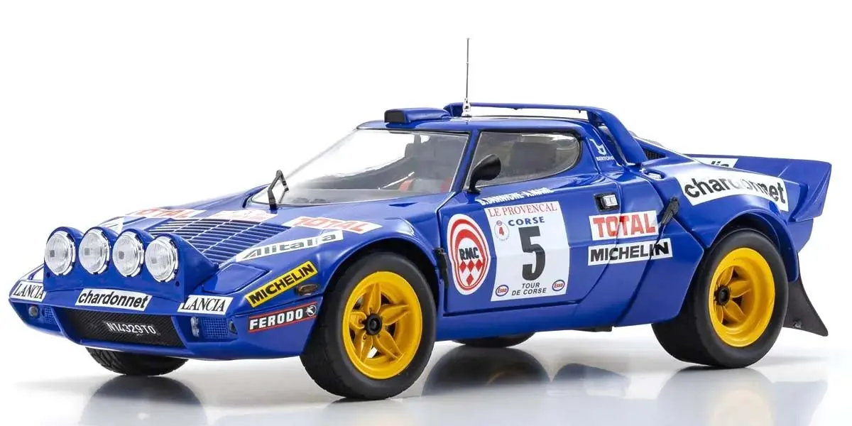 Kyosho 1:18 Lancia Stratos Hf b.darniche Tour De Corse 1976 nr.5 – RC Cars