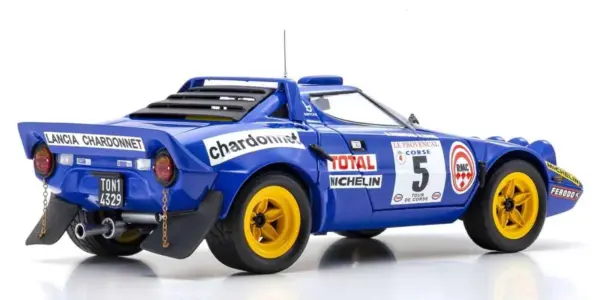 Kyosho 1:18 Lancia Stratos Hf b.darniche Tour De Corse 1976 nr.5 – view 2
