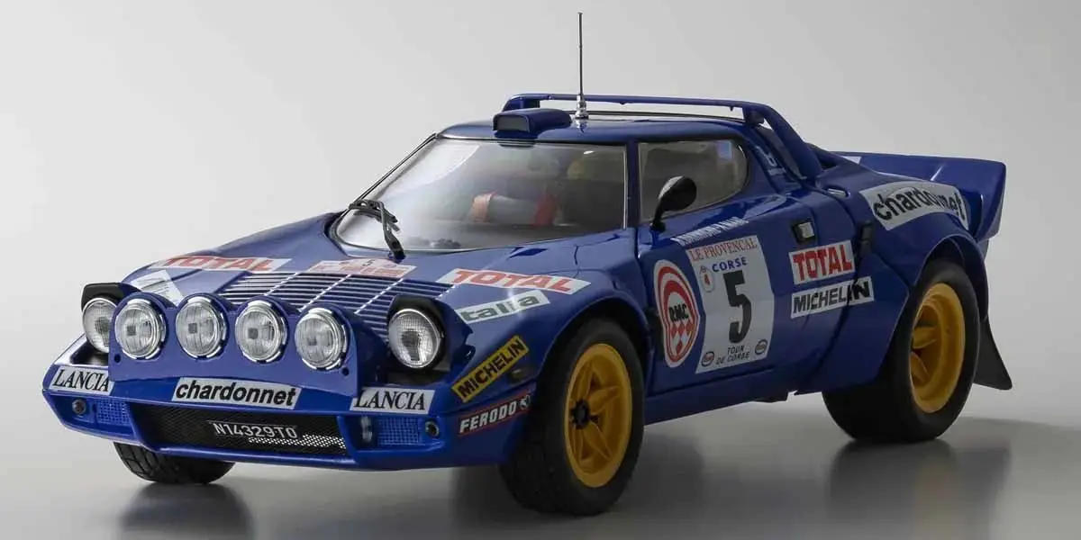 Kyosho 1:18 Lancia Stratos Hf b.darniche Tour De Corse 1976 nr.5 – RC Cars