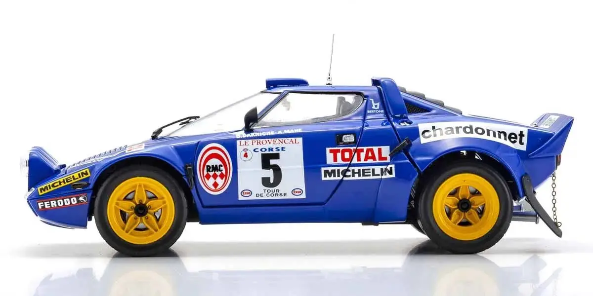 Kyosho 1:18 Lancia Stratos Hf b.darniche Tour De Corse 1976 nr.5 – RC Cars