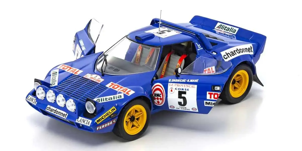 Kyosho 1:18 Lancia Stratos Hf b.darniche Tour De Corse 1976 nr.5 – RC Cars