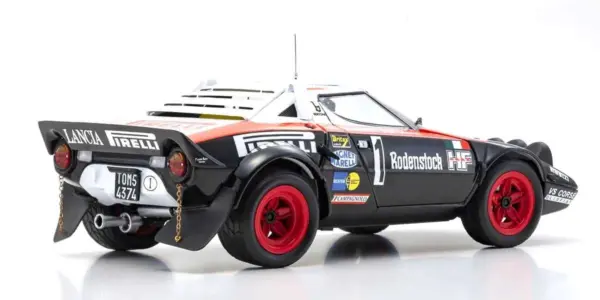 Kyosho 1:18 Lancia Stratos Hf Pirelli w.rohrl Hunsruck 1978 nr.1 – view 2