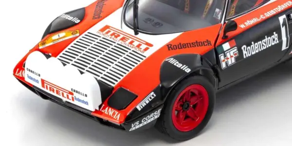 Kyosho 1:18 Lancia Stratos Hf Pirelli w.rohrl Hunsruck 1978 nr.1 – view 7