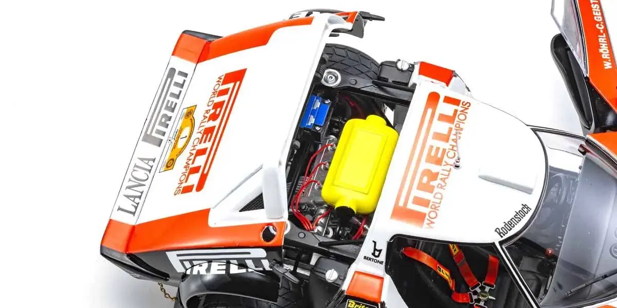 Kyosho 1:18 Lancia Stratos Hf Pirelli w.rohrl Hunsruck 1978 nr.1 – RC Cars