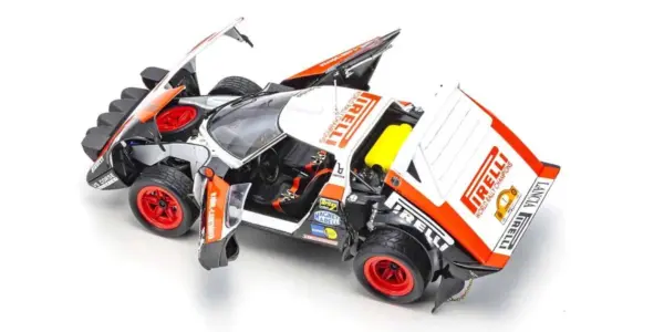 Kyosho 1:18 Lancia Stratos Hf Pirelli w.rohrl Hunsruck 1978 nr.1 – view 11