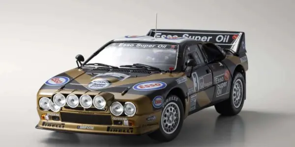 Kyosho 1:18 Lancia Rally 037 F.Tabaton Targa Florio 1985 Esso Nr.3 – view 3