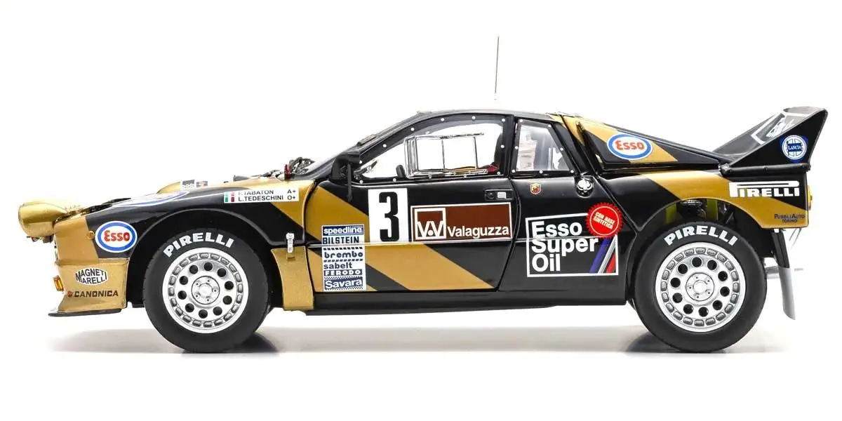 Kyosho 1:18 Lancia Rally 037 f.tabaton Targa Florio 1985 Esso nr.3 – RC Cars