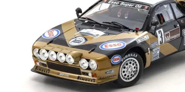 Kyosho 1:18 Lancia Rally 037 F.Tabaton Targa Florio 1985 Esso Nr.3 – view 5