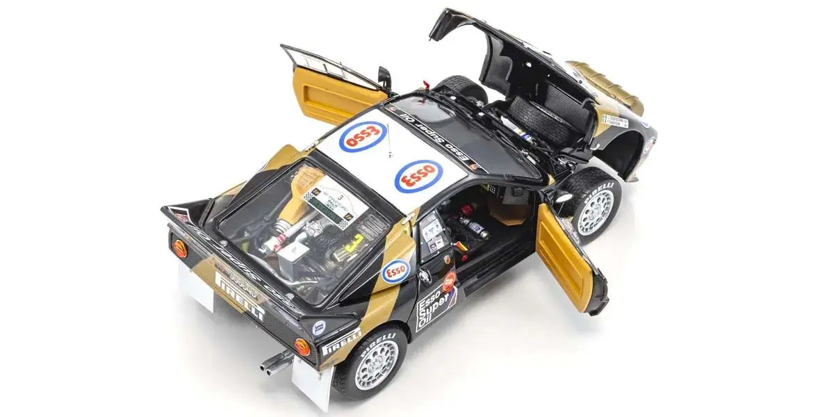 Kyosho 1:18 Lancia Rally 037 f.tabaton Targa Florio 1985 Esso nr.3 – RC Cars