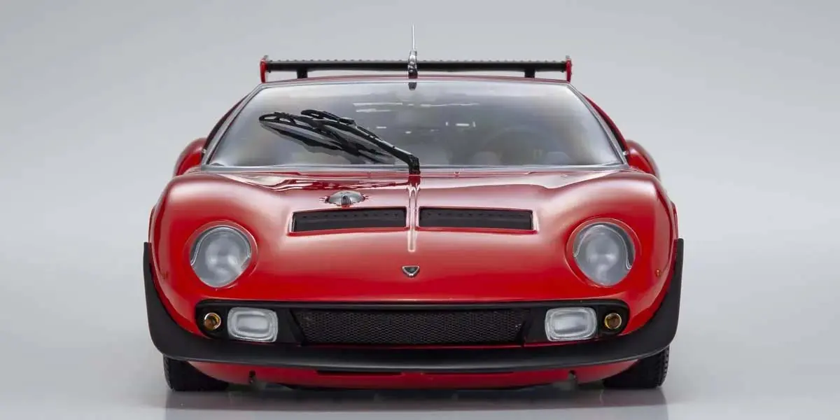 Kyosho 1:18 Lamborghini Miura Sv 1970 Red-Black – RC Cars