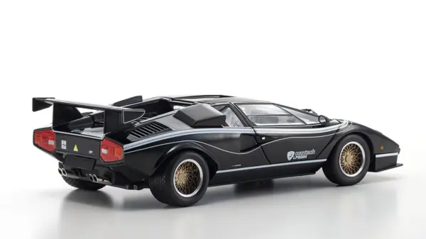 Kyosho 1:18 Lamborghini Countach Lp500r Black-White – view 2
