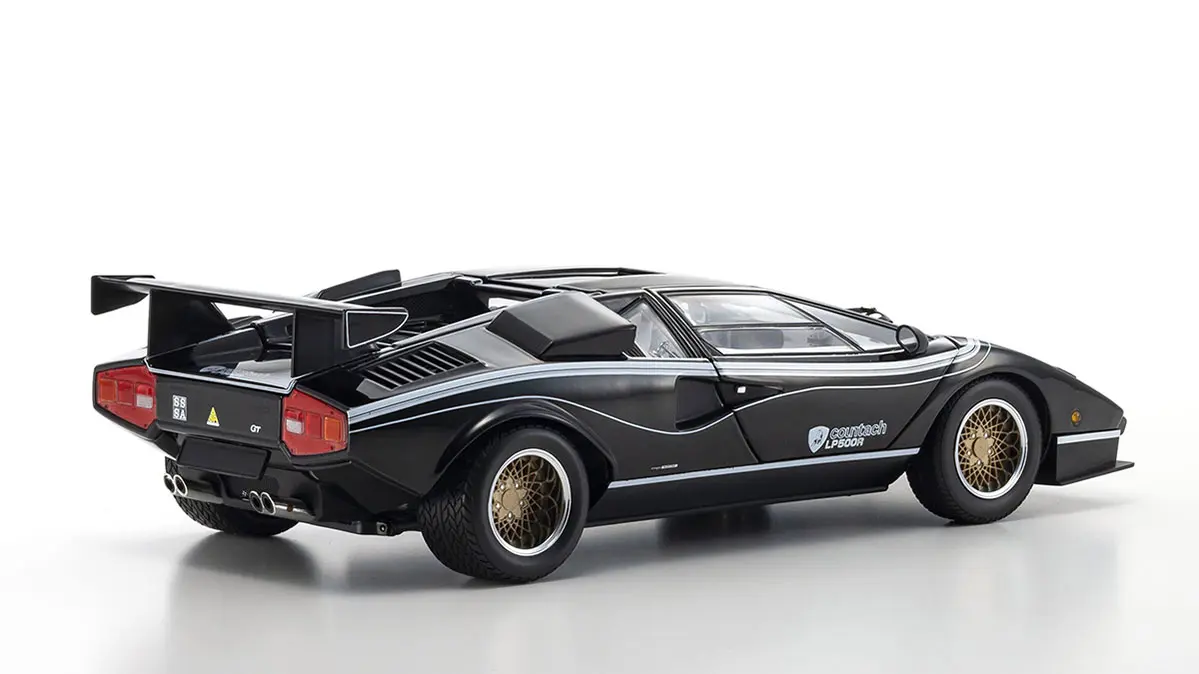 Kyosho 1:18 Lamborghini Countach Lp500r Black-White – RC Cars