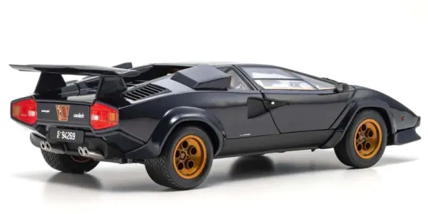 Kyosho 1:18 Lamborghini Countach Lp500s Walter Wolf 1982 Dark Blue – view 2