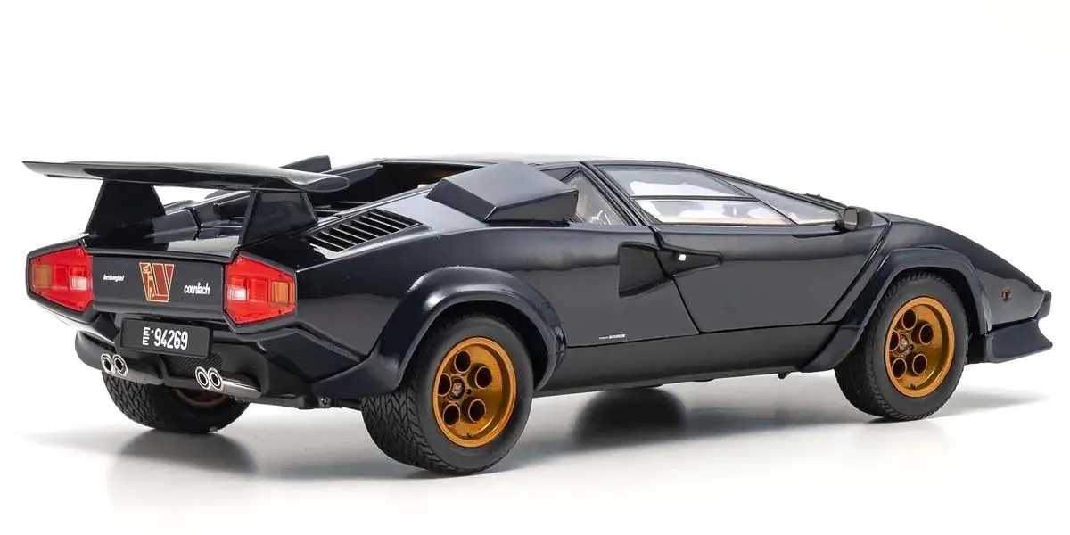 Kyosho 1:18 Lamborghini Countach Lp500s Walter Wolf 1982 Dark Blue – RC Cars