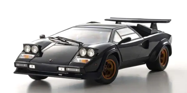 Kyosho 1:18 Lamborghini Countach Lp500s Walter Wolf 1982 Dark Blue – view 6