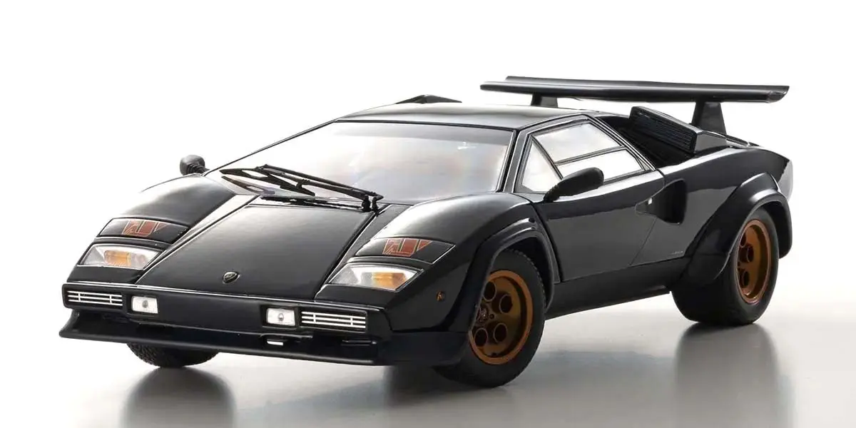 Kyosho 1:18 Lamborghini Countach Lp500s Walter Wolf 1982 Dark Blue – RC Cars
